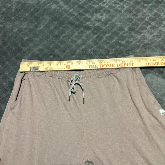 Vuori DreamKnit Performance Joggers in Dogwood Heather Pink Women Medium M Pants - Picture 8 of 8
